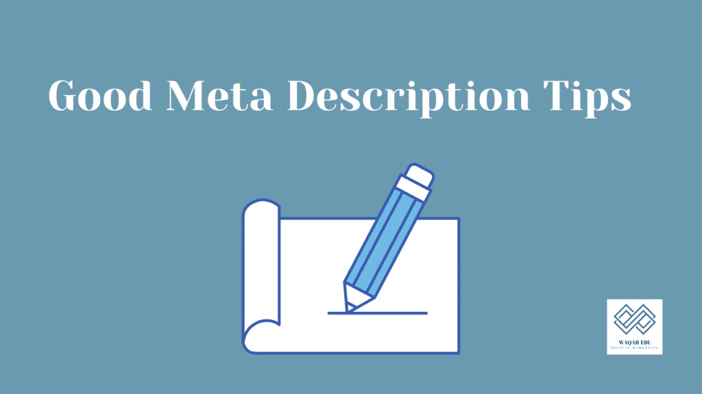 Good Meta Description Tips 